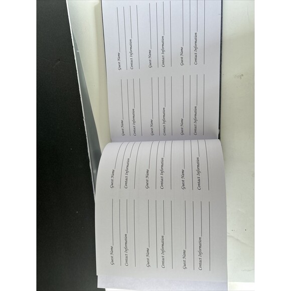 Funeral Guest Book for Memorial & Funeral Services– In Loving Memory - Picture 3 of 6